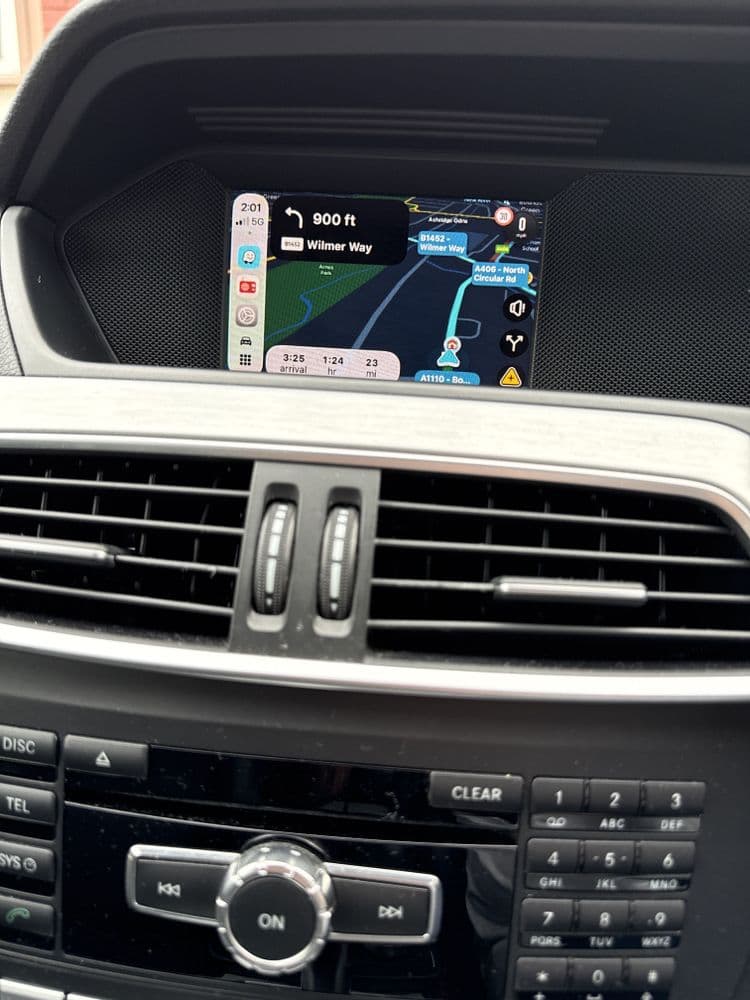 Mercedes-Benz Becker Map Pilot Apple Carplay Android Auto Module