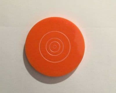 Large Carrom Board Striker 69mm X 9mm Tournament  Karrum, Carom Striker Orange