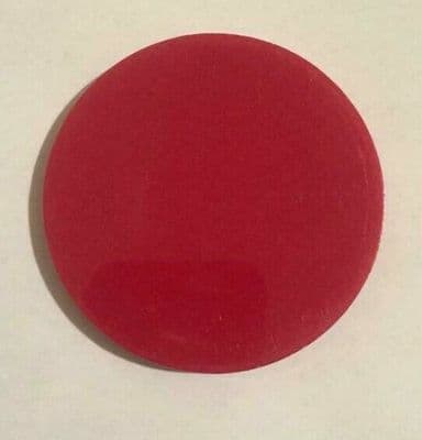 Large Carrom Board Striker 69mm X 9mm Tournament  Karrum, Carom Striker Red