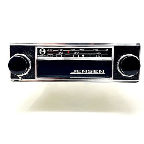 JENSEN Radiomobile 108 SR N/P AM/FM/DAB/ BT/USB 8-Track Tape player (1970/74)