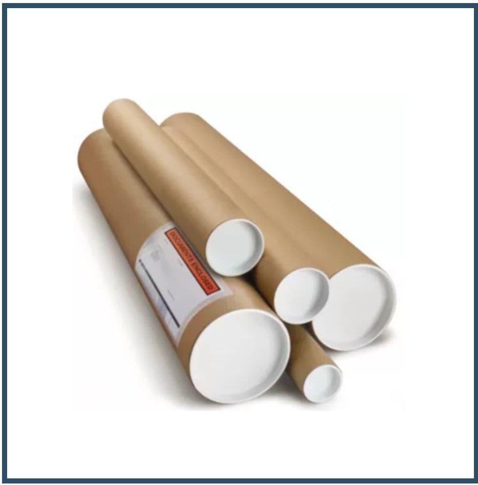 Cardboard Posting Tubes Round at Martins Mill Packaging UK