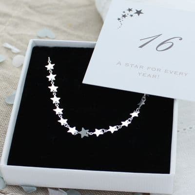 16th Birthday Star Necklace