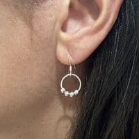 40th Birthday Bead Earrings