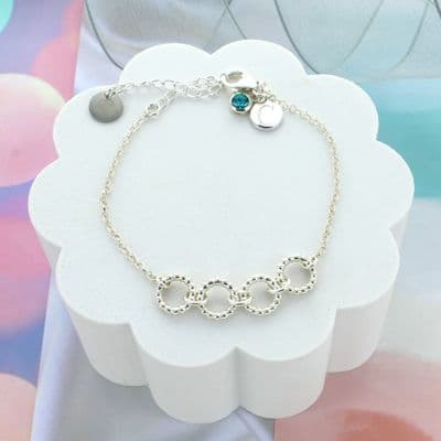 40th Birthday Personalised Bracelet