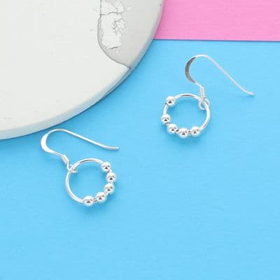 50th Birthday Bead Earrings