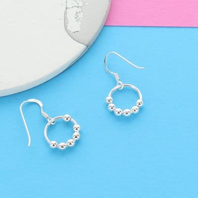 60th Birthday Bead Earrings