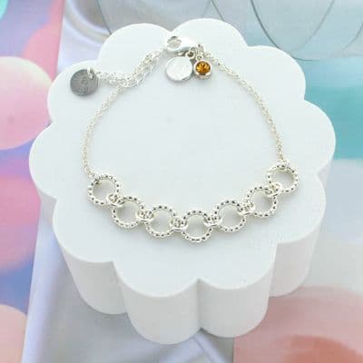 70th Birthday Personalised Bracelet