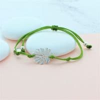 Adams Rib Leaf Friendship Bracelet
