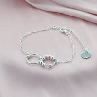 Beaded Special Number Infinity Bracelet