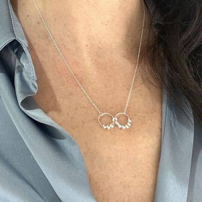 Beaded Special Number Infinity Necklace