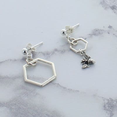 Bee Mismatch Earrings