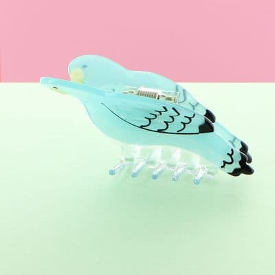 Blue Canary Hair claw