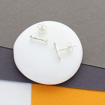Bone Stud Earrings