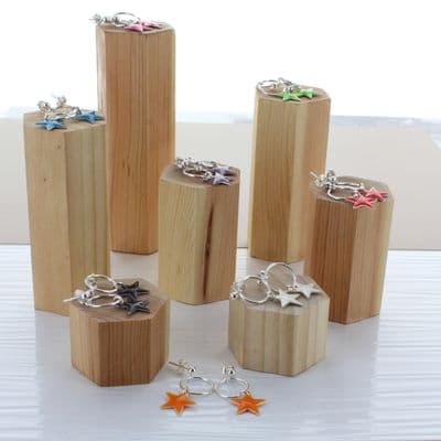 Bright Star Hoop Earrings