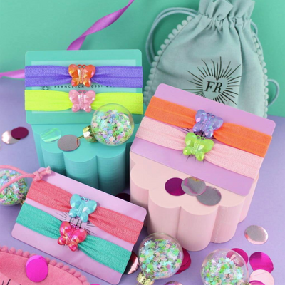 Butterfly Pair Of Stretch Bracelets