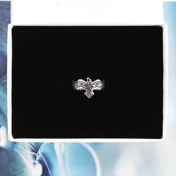 Celtic Eagle Toe Ring