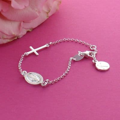 Child's Personalised Communion Bracelet