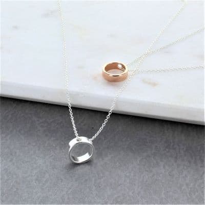 Deep Circle Of Life Necklace