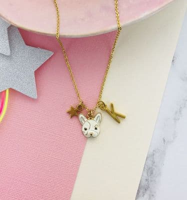 Dog Head Personalised Charm Necklace