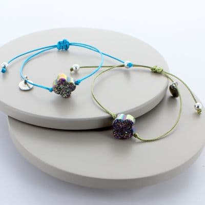 Druzy Friendship Bracelets