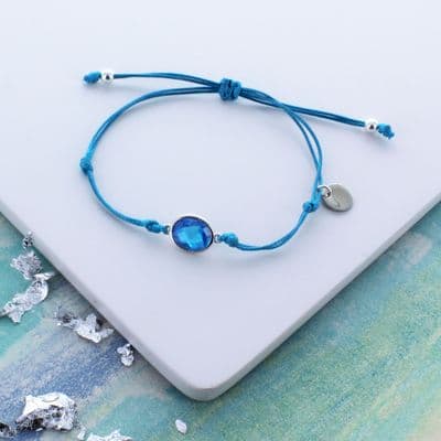 Faceted Zircon Friendship Bracelet