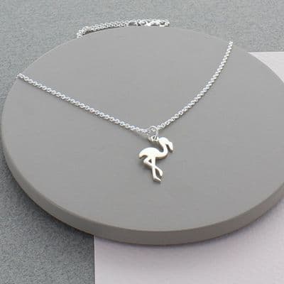 Flamingo Sterling Silver Necklace