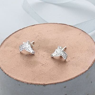 Giraffe Head Earrings