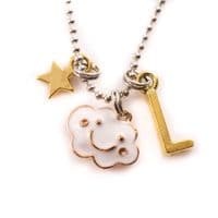 Happy Cloud Personalised Necklace