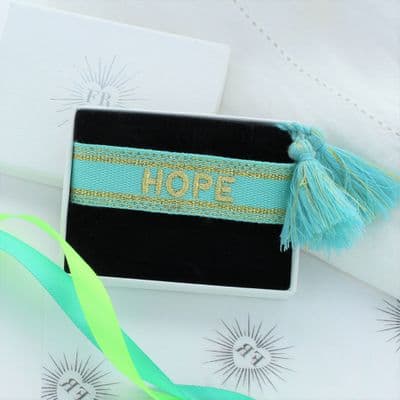 Hope tassel bracelet