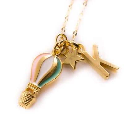 Hot Air Balloon Necklace