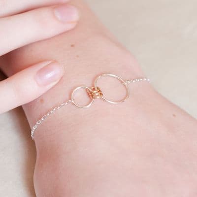 Infinity Bridesmaids Link Bracelet