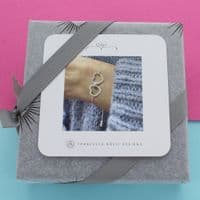 Infinity Family Heart Slider Bracelet