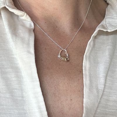 Infinity Family Love Charm Necklace