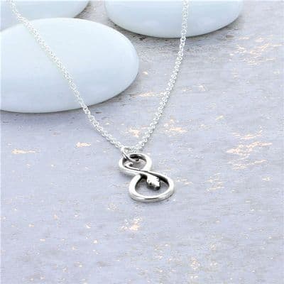 Infinity Snake Necklace