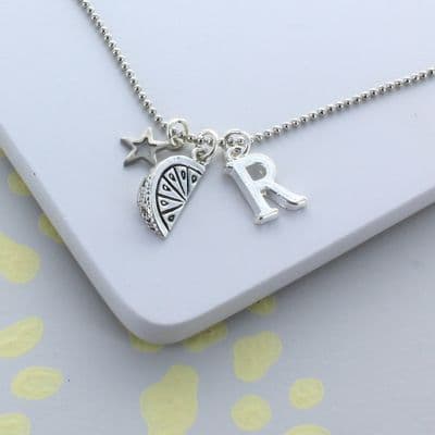 Lemon Slice Personalised Charm Necklace