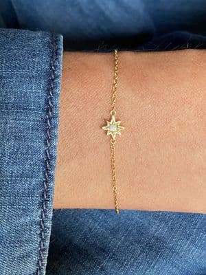 Little Opal Star Bracelet