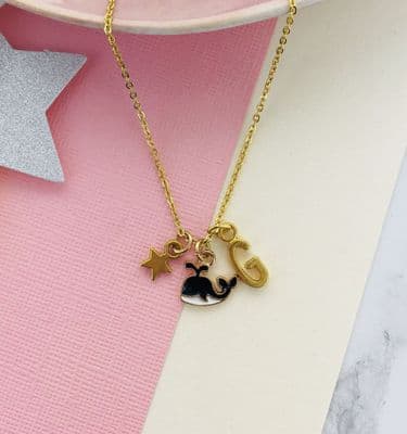 Little Whale Personalised Charm Necklace