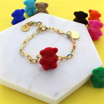 Love Bear Personalised Charm Bracelet