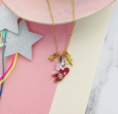 Mermaid Personalised Charm Necklace