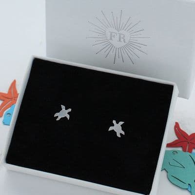 Mini Turtle Stud Earrings