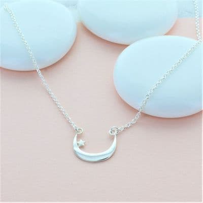 Moon Star Necklace