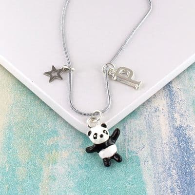 Panda Personalised Charm Necklace