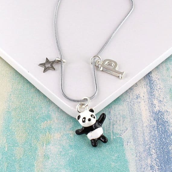 Panda Personalised Charm Necklace