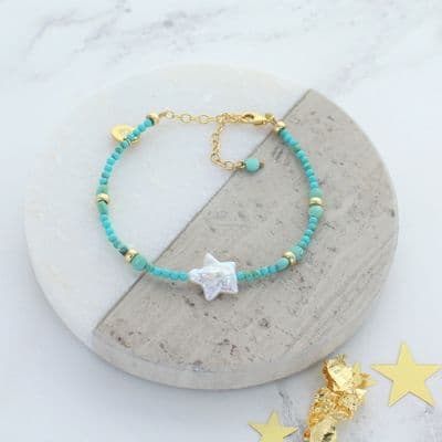 Pearl Turquoise Bracelet