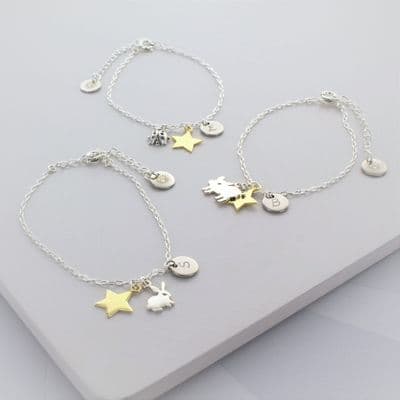 Personalised Animal Charm Bracelets