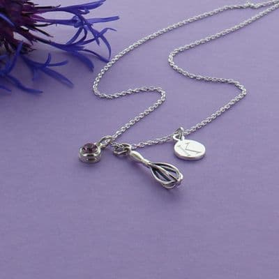 Personalised Cooking Whisk Necklace