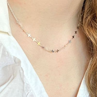 Personalised Cross Necklace