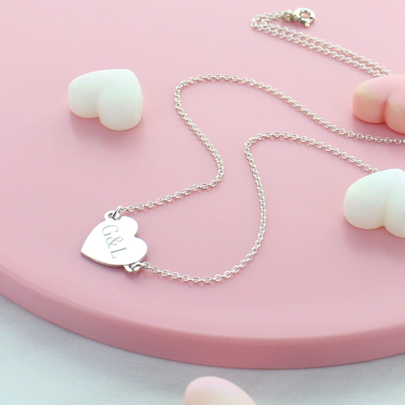 Layered Necklace Hoda's Gold Heart Necklace Hoda Kotb