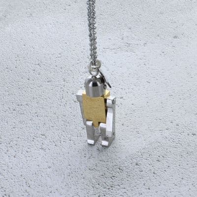 Robot Layering Necklace