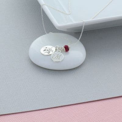 Roses Are Red Personalised Necklace